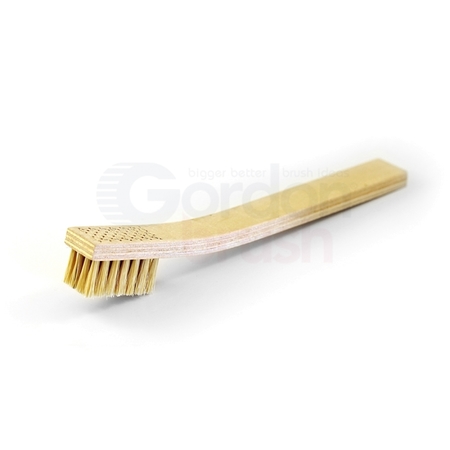 GORDON BRUSH 4 x 7 Row Hog Bristle and Plywood Handle Heavy Duty Scratch Brush 46CK